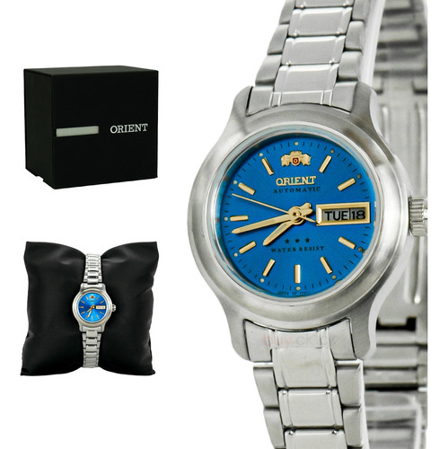Relógio Orient Automático Feminino 559wa6nh A1sx Prateado Nf