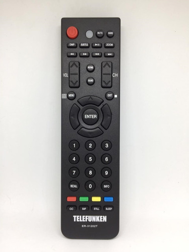 Control Remoto Er-31202t Tv Smart Led Telefunken Original 