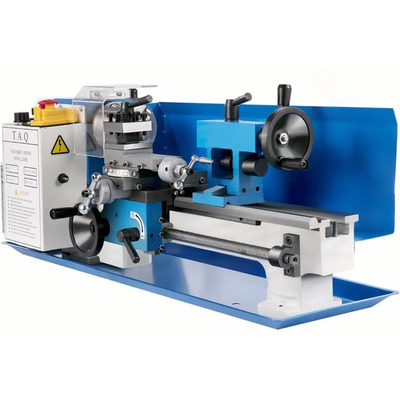 Vevor Mini Torno De Metal Torneado De Metal 550 W 180x300mm | Meses sin interés