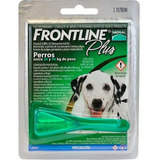 Frontline Plus Perro 20 A 40kg - Pipeta Anti Pulgas Y Piojos
