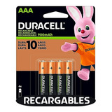 Duracell Aaa 4 Piezas Recargables