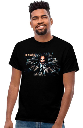 Playera John Wick Diseño 02 Películas Playeras Beloma