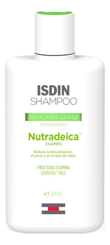 Isdin Nutradeica Anticaspa Pelo Graso Shampoo 200 Ml.