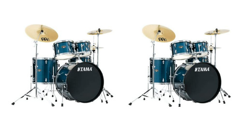 Tama Imperialstar Kit De 5 Piezas Con Platillos Meinl Hcs