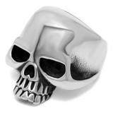 Anillo Calavera Tipo Keith Richards Acero Quirurgico 316l 