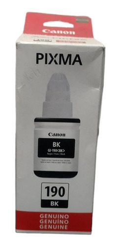 Tinta Canon Pixma 190bk