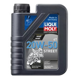 Aceite De Moto Liqui Moly Motorbike 4t 20w50 Basic Street 1l