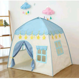 Barraca Tenda Casa Cabana Infantil Azul