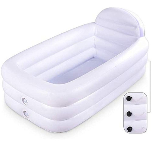 Bañera Portátil Inflable Hiwena, Bañera De Remojo Duradera B