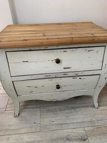 Buró Vintage Estilo Francés. Mueble Intervenido.