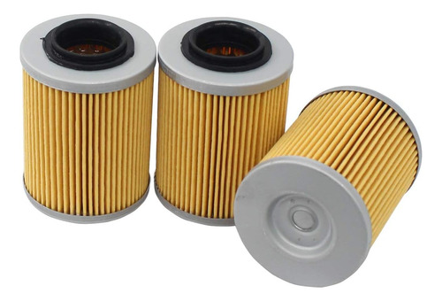 Paquete De 3 Filtros De Aceite Para Bombardier Can-am Out