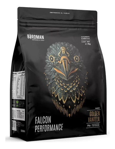 Proteína Vegetal Vainilla 2.1 Kg Birdman Falcon Performance Sabor Vainilla