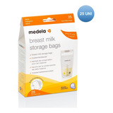 Saco Armazenar Leite Materno - Medela - 25 Unidades - 180ml