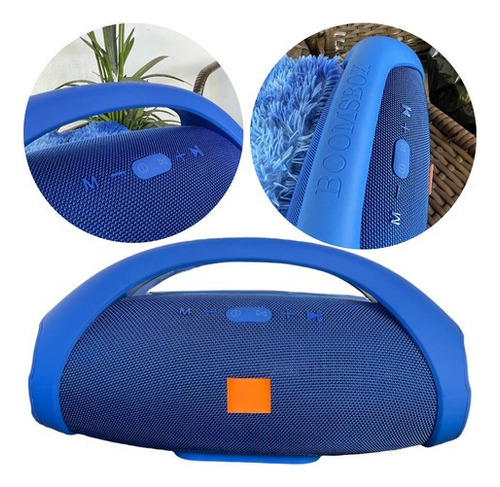 Caixa De Som Boombox Gigante 35cm - 70w Bluetooth Portátil