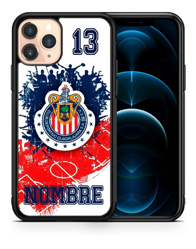 Funda Protectora Para iPhone Chivas Personalizada Tpu Case