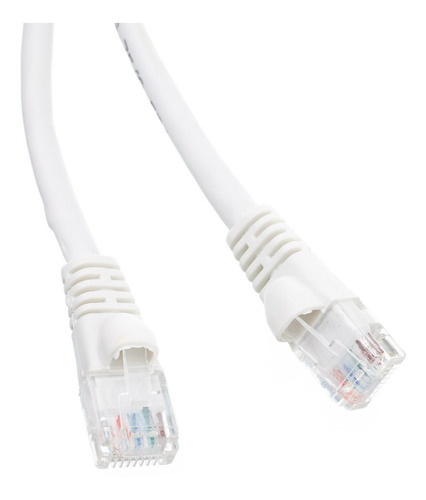 Cable Patch Utp 1,8 Mts Cat6 Marfil, Cca, 26awg