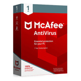 Mcafee Antivirus  | 1 Dispositivo | 3 Años | Global