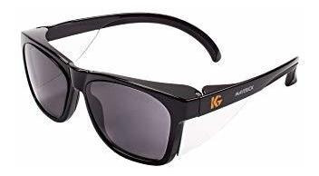 Kleenguard 49311 Maverick Gafas Protectoras, Negro (paquete 