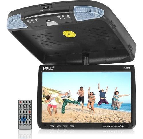 Pantalla De Techo Pyle 9 Pulgadas + Camara Ideal Motorhome