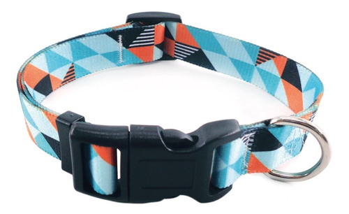 Collar Para Perro Ajustable, De Tela Nylon, Resistente