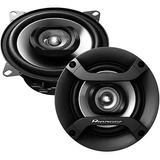 Par Alto Falante Pioneer Coaxial 4 Polegadas Ts-f1034r 150w Cor Preto