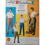 Cartel Vintage Nacho Calderon Y Pantalones Portefino 1968 /2