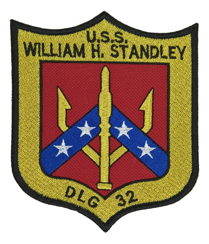 Uss William H. Standley Dlgcg-32 - Top Gun - Parche Bordado