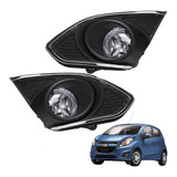 Kit Neblineros Chevrolet Spark Gt 2014 2015 Mas Luces Led 