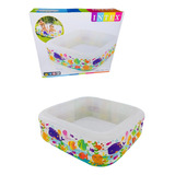 Piscina De Pelotas Intex De 1.59mx 1.59m X 56 Cms+ Inflador