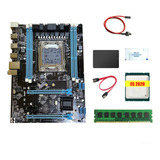 Placa Base Nvme M.2 X79-288 Lga2011 Con 4 Ranuras Ddr3 Y Cpu