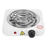 Cocina Eléctrica Portátil Espiral Cocinilla Eléctrica 1000w Color Blanco