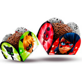 50 Forminhas Para Doces Clássica Ladybug Decoração Festa