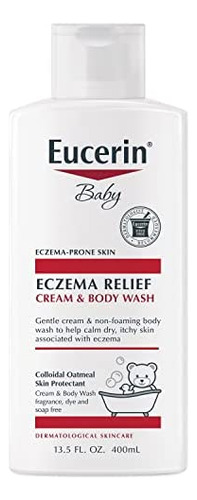 Crema Y Gel De Baño Eucerin Baby Para Aliviar El Eccema, Ant