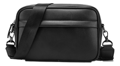 Moda Bandolera De Cuero Los Hombre Crossbody Bolso De Hombro