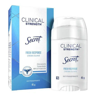 Desodorante Secret Clinical Strength Crema 45 G Mujer Fragancia Fresh Response | MercadoLibre
