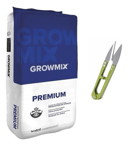 Sustrato Growmix Premium 80lts Incluye Tijera Poda De Regalo