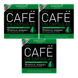 Pack 30 Cápsulas Café Viaggio Brasil Para Nespresso®