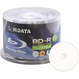 Bd-r Blu Ray Imprimible Marca Ridata 50 Pzs