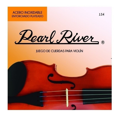 Juego Cuerdas Violin 4/4 Pearl River 134-4/4 Envio Inmediato