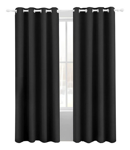 Cortinas Black Out Decoracion Textil Hogar Adornos 132x214cm