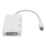 Adaptador 3 En 1 Mini Dp A Hdmi Vga Dvi Displayport