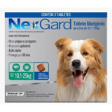 Pulgas E Carrapatos Nexgard Cães De 10 A 25kg C/1 Tablets