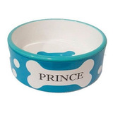 Tigela Pet Comedouro Porcelana Princesa E Príncipe 700ml