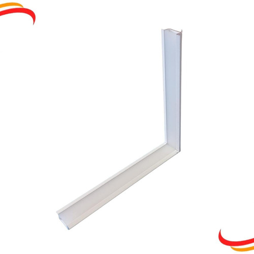 Cantoneiras Para Perfil De Led Slim Embutir 24mm E 25mm