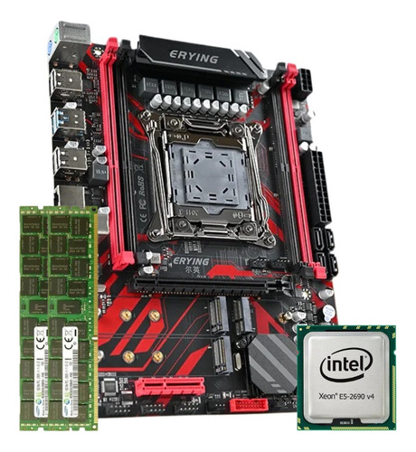 Kit Intel X99 Atermiter D4 Plus Xeon E5 2690 V4 32gb 2133mhz