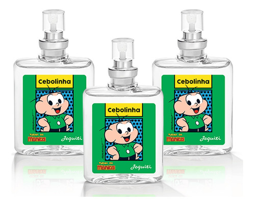 Kit Cebolinha Desodorante Colônia Jequiti, 3 X 25 Ml