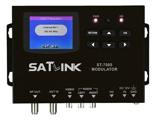 Entrega De Modulador/codificador Digital Satlink St-7000 Hdm