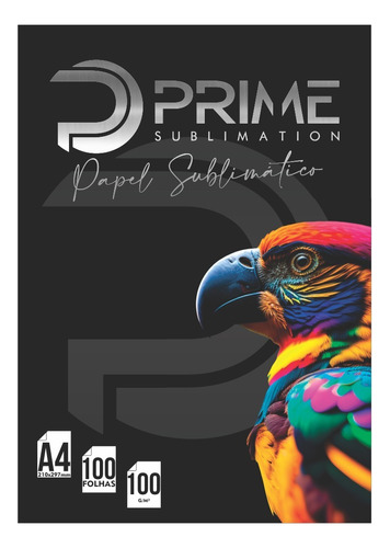Papel Sublimático A4 Prime 100g Premium 200 Folhas