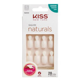 Kiss Unhas Salon Naturals Ksn03br Curto Quadr C/aba