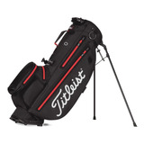 Bolsa Golf Titleist Players 4 Plus Stadry - Negro/negro/rojo